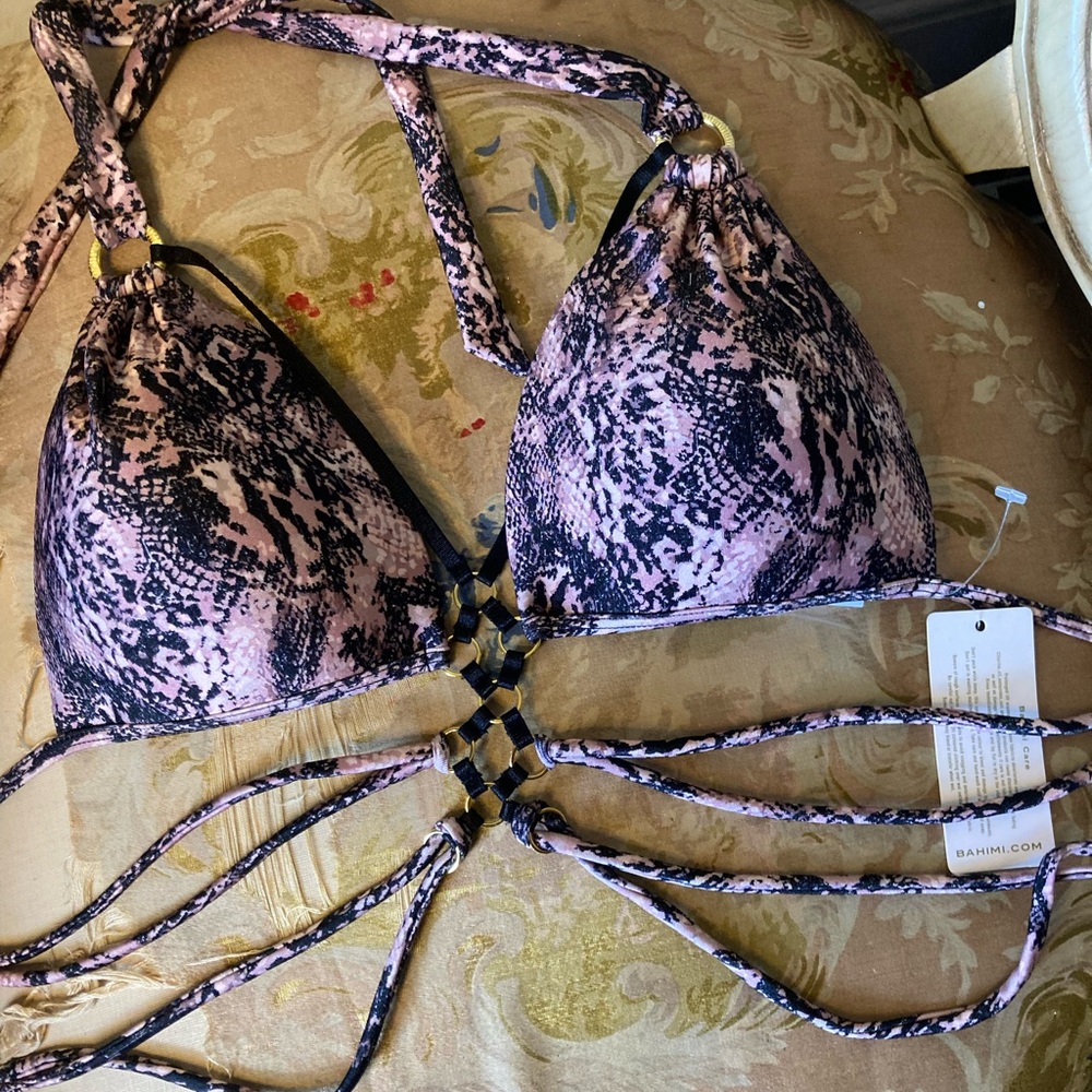 Bahimi strappy bikini top